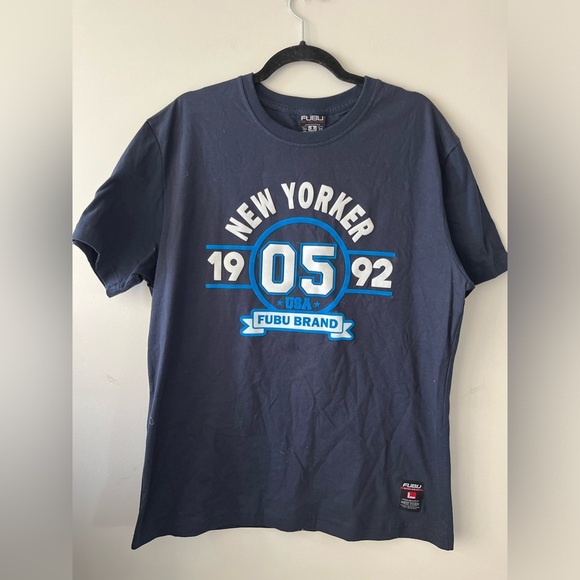 FUBU The Collection New Yorker 1992 T-Shirt - Picture 1 of 6